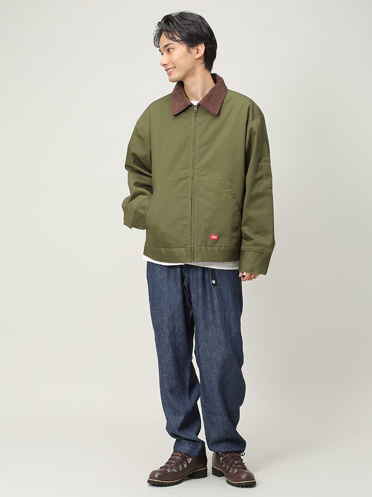 Dickies デトロイトジャケット　キルティング中綿　3XL Dickies（ディッキーズ） ジャケット フルジップ 中綿 アイゼンハワー