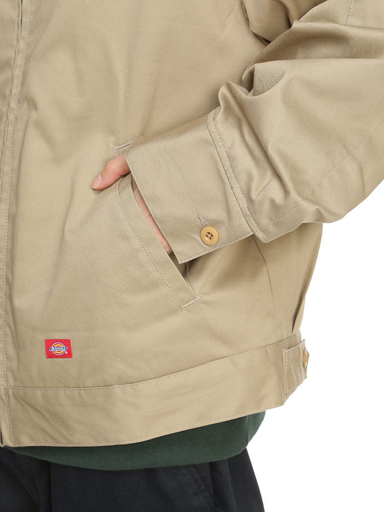 ディッキーズ ジャケット Dickies フルジップ 中綿 アイゼンハワー