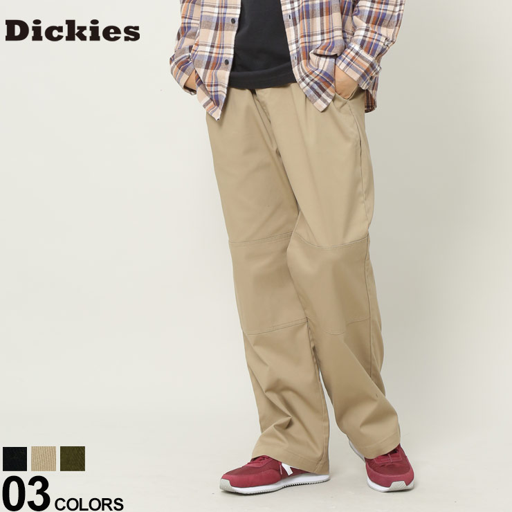 ディッキーズ パンツ Dickies ストレッチツイル ノータック イージーパンツ ロングパンツ ワークパンツ 24782231