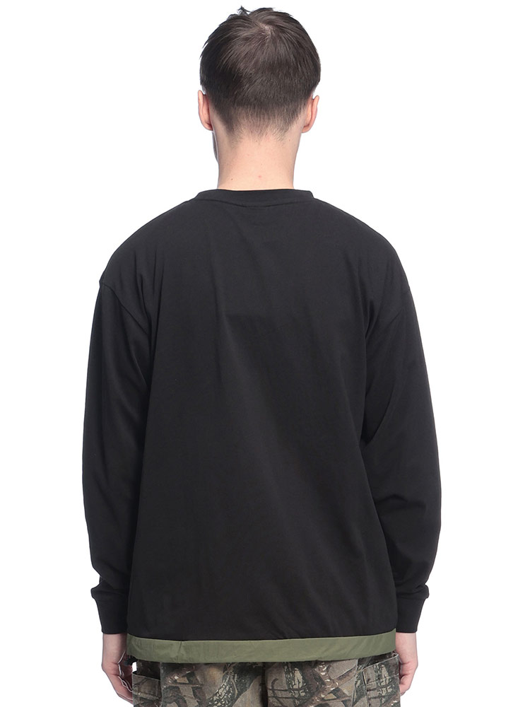 シェリー GERRY (ジェリー) ナイロン胸ポケット 長袖 Tシャツ GE26SP02 : 原宿