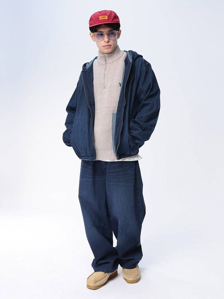 NEOSARTIC (ネオサーティック) 10オンス ジップアップ デニムパーカー