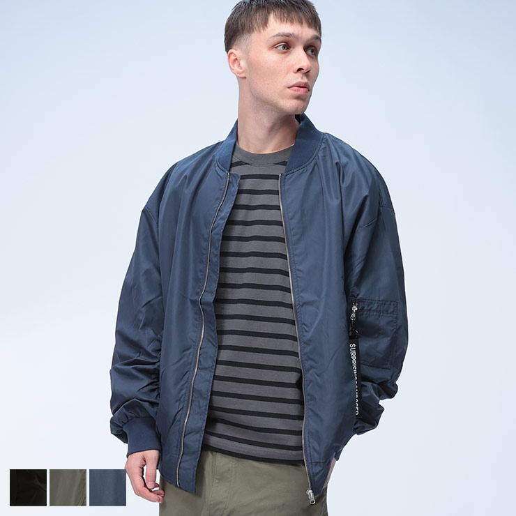 モディファイド MA-1 撥水 フルジップ MODIFIED ミリタリー ジャケット