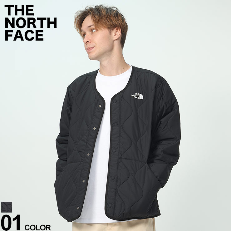 ザ ノースフェイス パテッドブルゾン キルティング ノーカラー ジャケット ミリタリー THE NORTH FACE トップス 中綿 NF0A852A