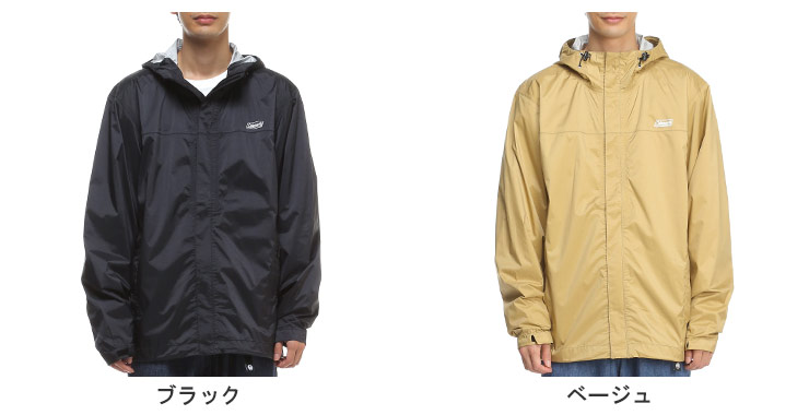 Coleman（コールマン） ジャケット 撥水 フルジップ ナイロン