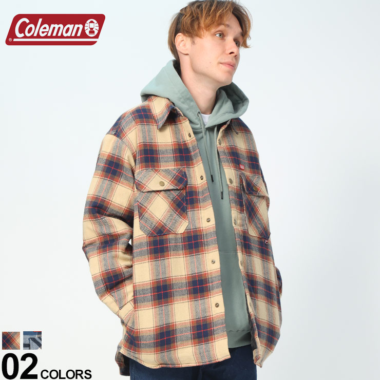 Coleman flannel outlet jacket