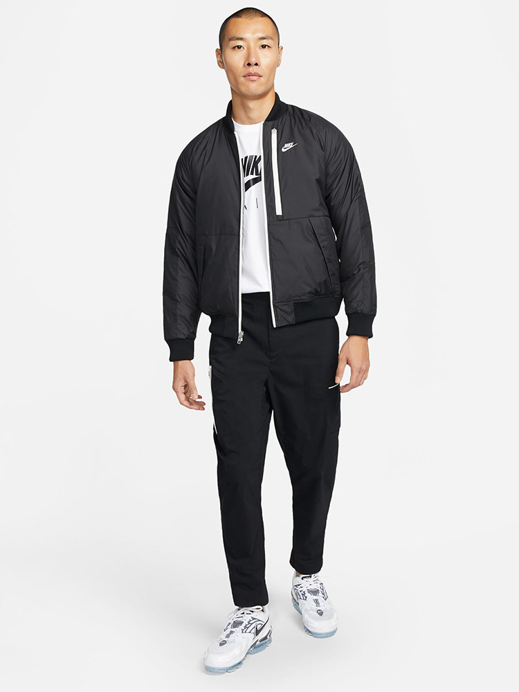 NIKE（ナイキ） リバーシブル フルジップ 中綿 ボンバージャケット NSW