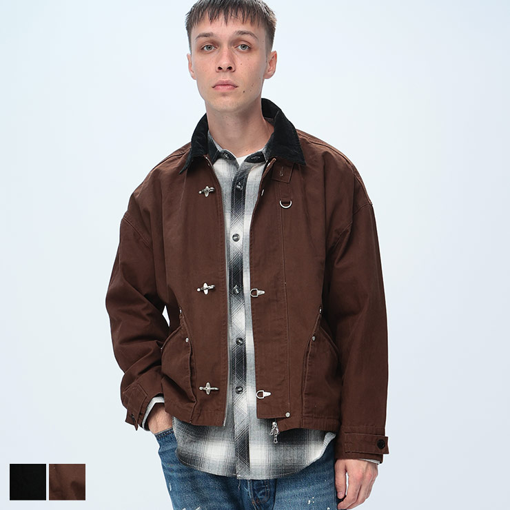 WOODENDOLL (ウッディンドール) バックルジップ ダックジャケット