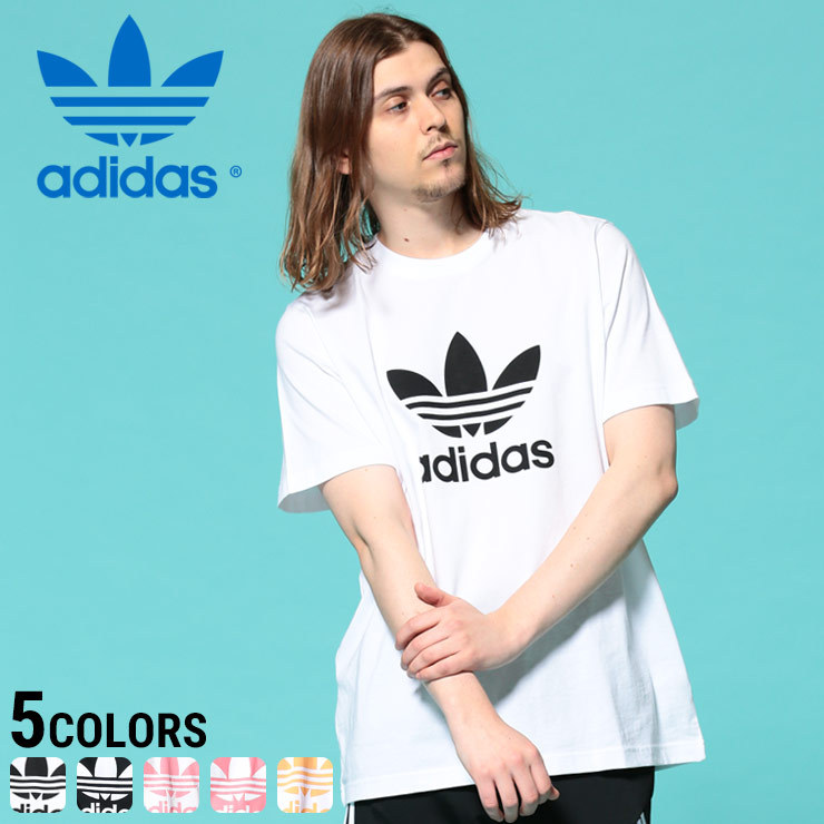 アディダス Tシャツ adidas 綿100％ ロゴプリント クルーネック 半袖