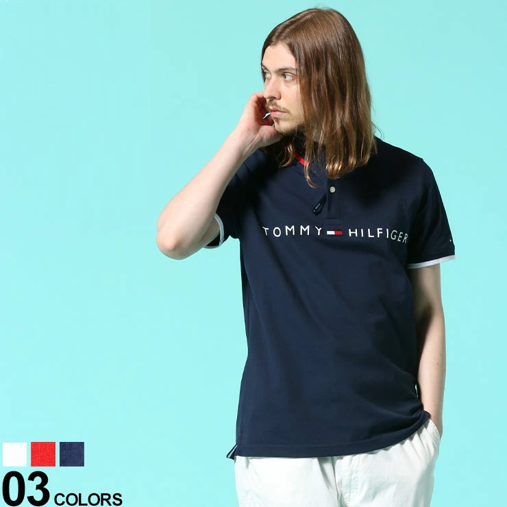 トミーヒルフィガー ポロシャツ TOMMY HILFIGER ロゴプリント