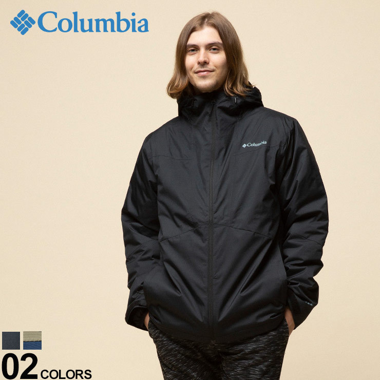 コロンビア ジャケット Columbia 3WAY 中綿ライナー OMNI-TECH Wallowa Park Interchange Jacket  アウター ブルゾン パーカー アウトドア 1957031