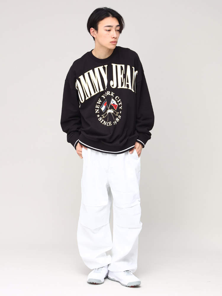 トミージーンズ トレーナー TOMMY JEANS スウェット スエット 裏