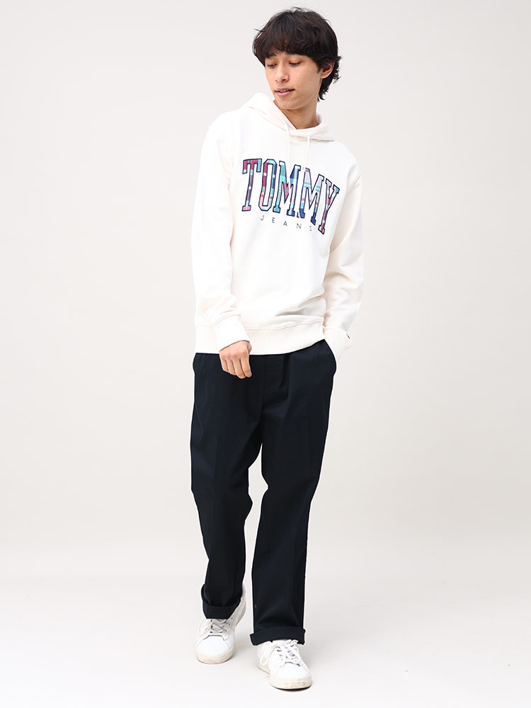 TOMMY JEANS（トミー・ジーンズ） パーカー 裏毛 プルオーバーパーカー