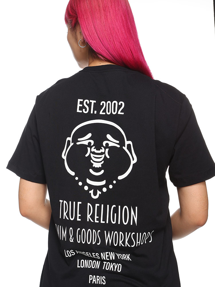 ◆TRUE RELIGION◆クルーネック テディ Tシャツ 送料込 ◇TRUE RELIGION◇クルーネック テディ Tシャツ 送料込