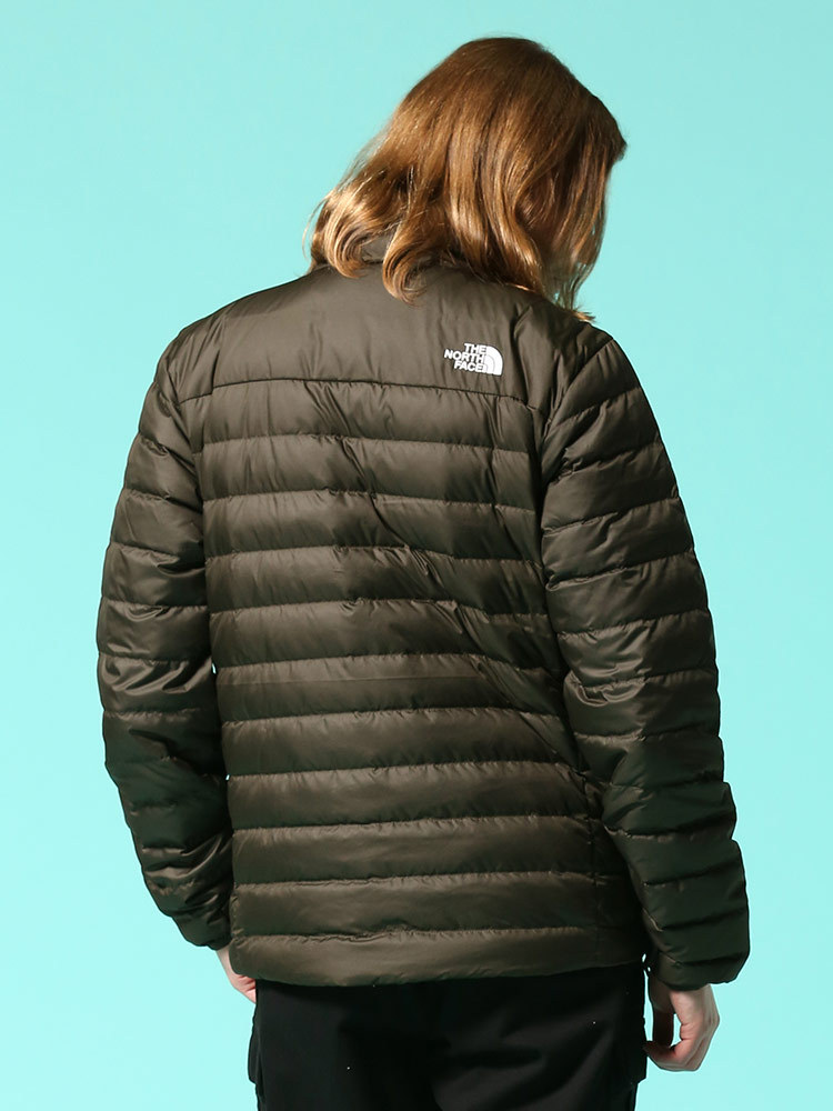 ザ ノースフェイス ダウンジャケット ダウン ジャケット THE NORTH FACE 胸ロゴ フルジップ スタンド FLARE JACKET  NF0A4QRY HC21NF0A4QRY