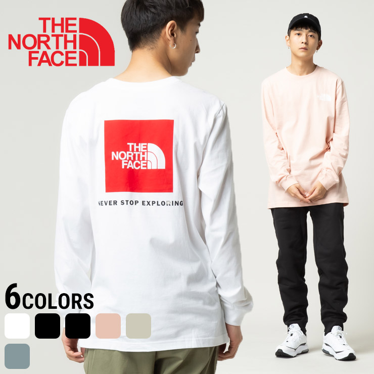 ザ ノースフェイス Tシャツ THE NORTH FACE ロンT バックBOXロゴ クルーネック 長袖 Tシャツ LS BOX NSE TEE  NF0A4762