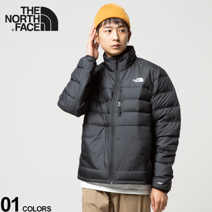 ザ ノースフェイス ダウンジャケット ダウン ジャケット THE NORTH FACE ロゴ刺繍 フルジップ スタンド 550フィル  ACONCAGUA2 JACKET NF0A4R29