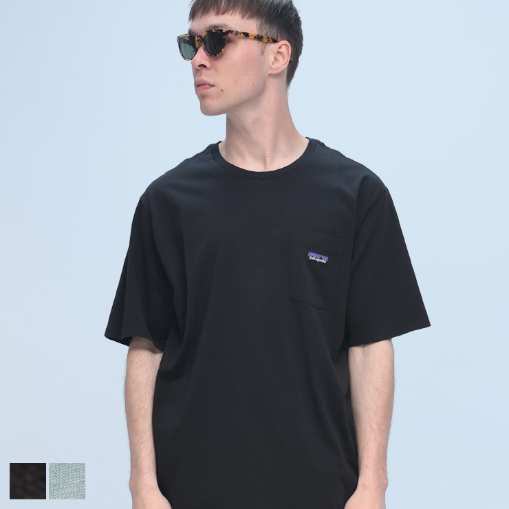patagonia（パタゴニア） ワンポイント ポケット クルーネック 半袖 T