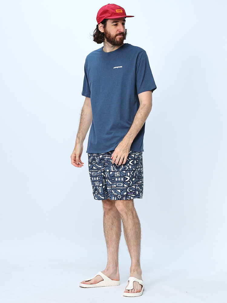 パタゴニア リサイクルコットンポリ クルーネック Tシャツ 7589220990.jpg