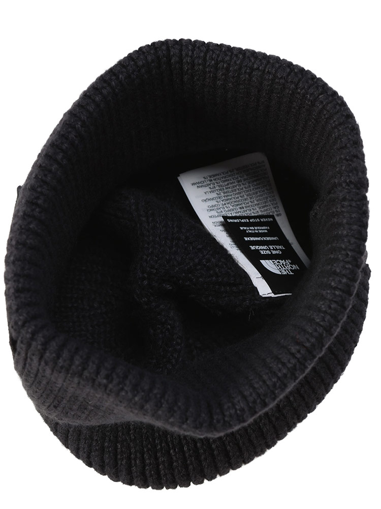 THE NORTH FACE（ザ ノースフェイス） ボックスロゴ 折り返し ニット