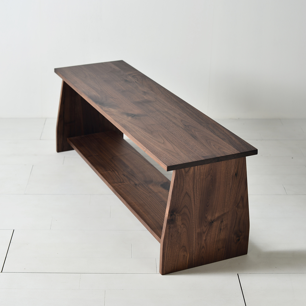 国産/無垢/完成品】ベンチ ダイニングチェア 長イス 長椅子 テレビ