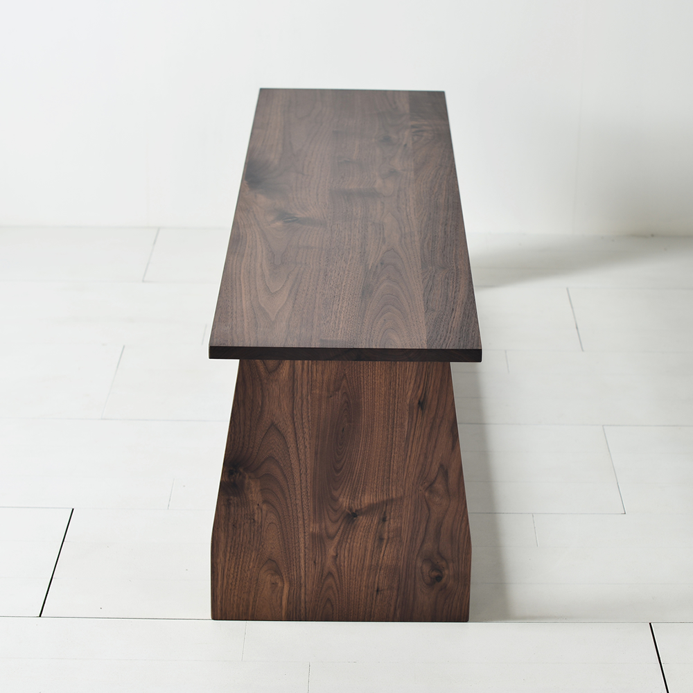 国産/無垢/完成品】ベンチ ダイニングチェア 長イス 長椅子 テレビ