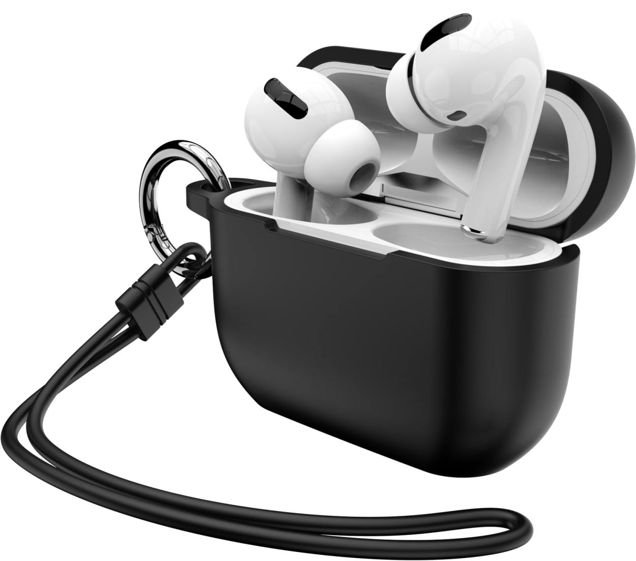 ランキングtop5 Airpods Pro ケース エアーポッズ イヤホン カバー シリコン おしゃれ かわいい カラビナ付き キズ防止 耐衝撃 前面保護 紛失防止 21年最新版 送料無料 店舗