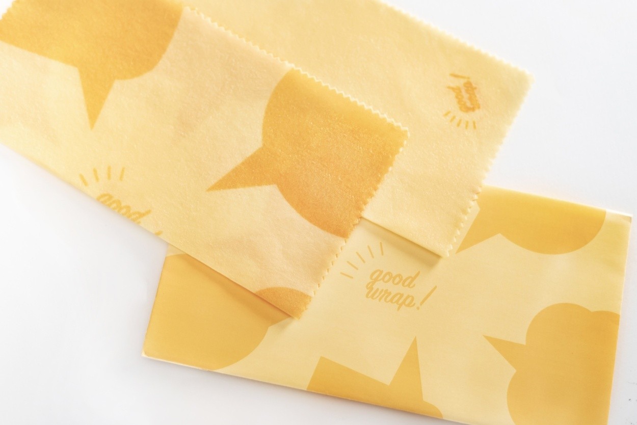 みつろうラップ 蜜蝋 ミツロウ エコラップ 国産 2枚セット おしゃれ good wrap! |  | 04
