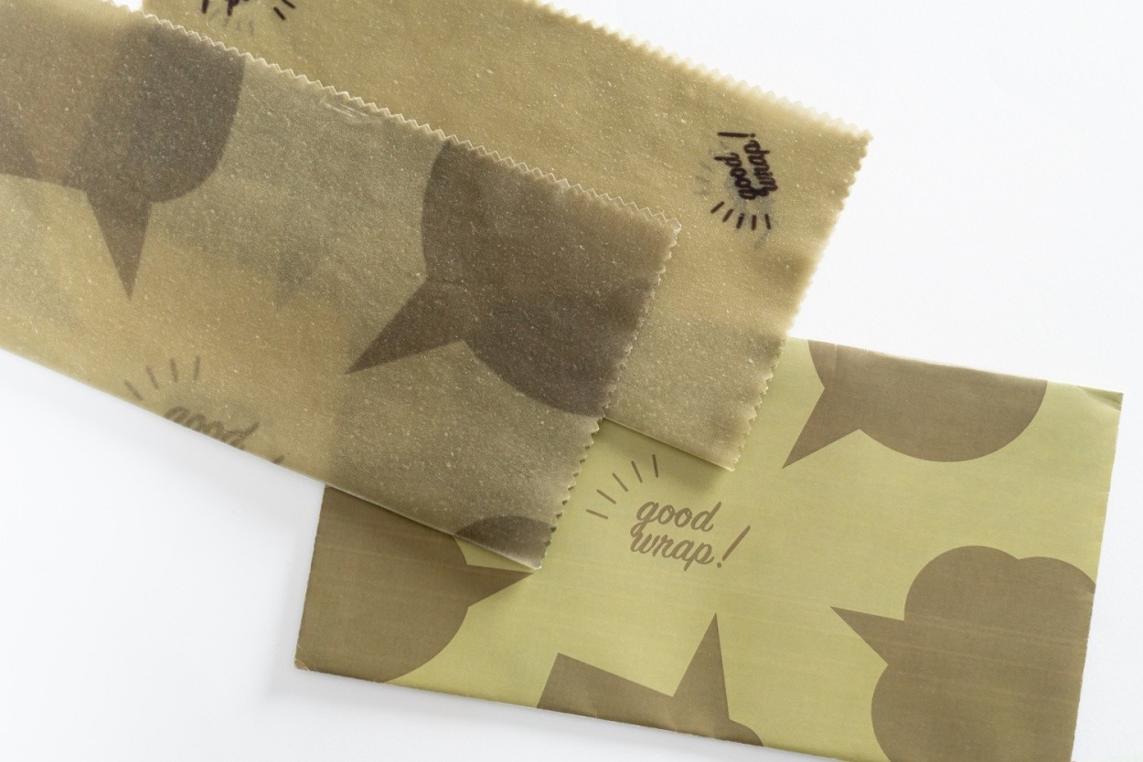 みつろうラップ 蜜蝋 ミツロウ エコラップ 国産 2枚セット おしゃれ good wrap! |  | 01