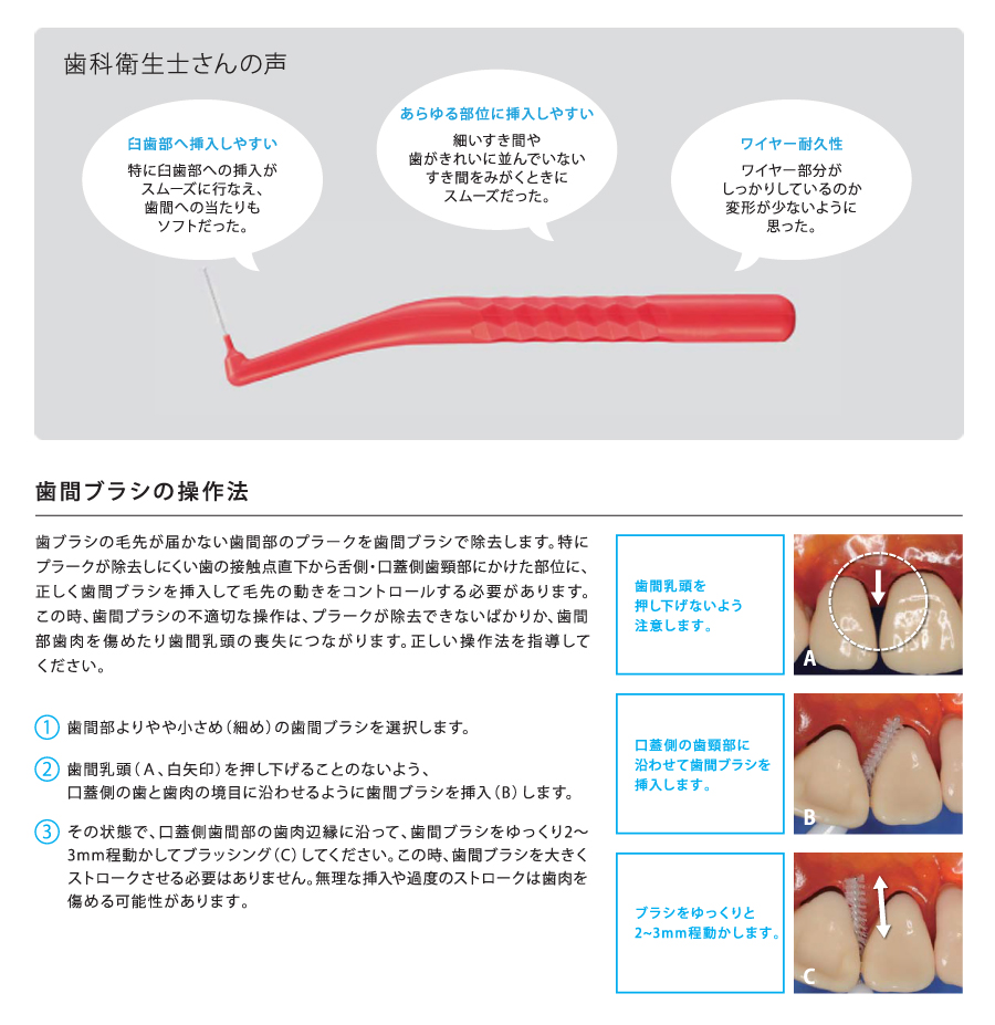 バースデー 記念日 ギフト 贈物 お勧め 通販 LION 歯間ブラシ 4Sサイズ