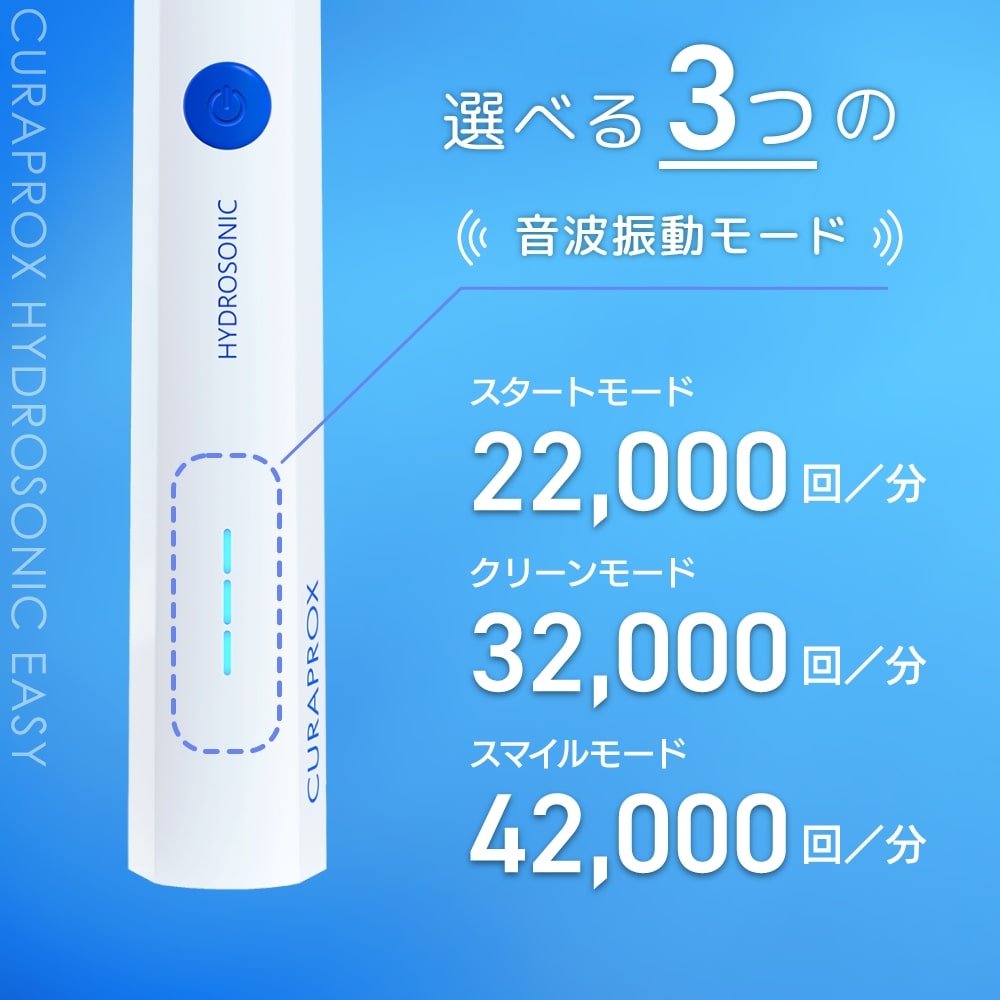 CURAPROX 音波式電動歯ブラシ クラプロックス HYDROSONIC EASY