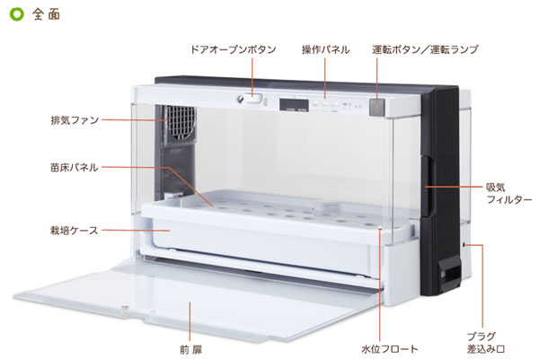 水耕栽培器 Green Farm グリーンファーム UH-A01E ユーイング : アイ
