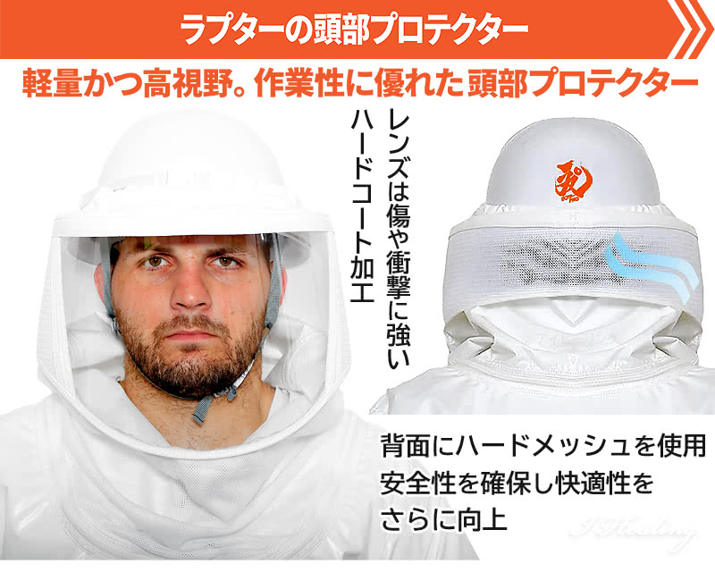 ラプター頭部プロテクター