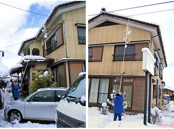 楽らく雪下ろし6m 雪庇落としプラス凍雪除去 トリプルセット 角度調節付 日本製 シルバー 雪おとし 雪おろし Ys アイヒーリング 通販 Yahoo ショッピング