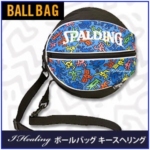 SPALDING SPALDINGケイジャー キースヘリング リュック ブルー