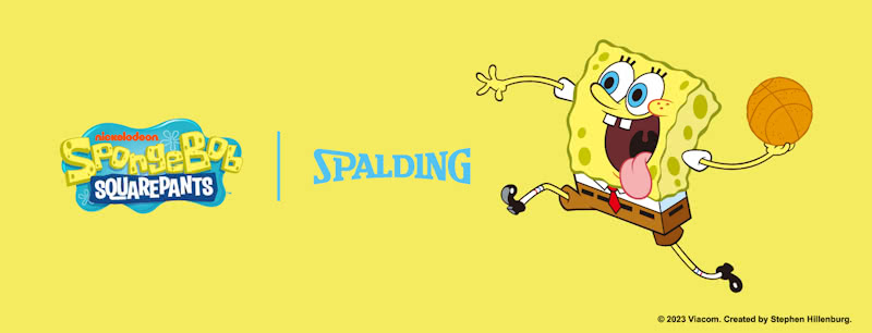 スポンジボブ x SPALDINGのロゴ画像