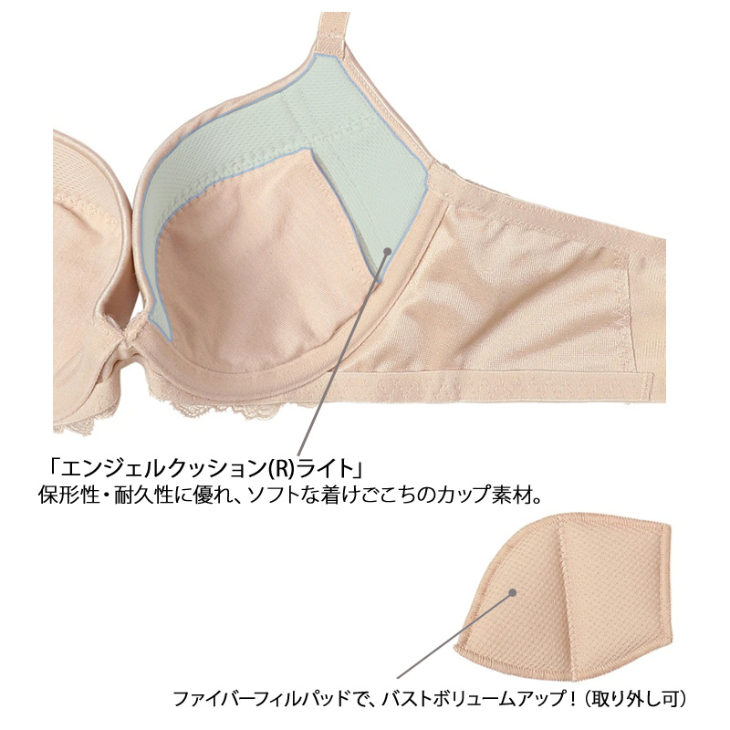 Triumph（トリンプ） 天使のブラ スリムライン スムースタイプ TR502