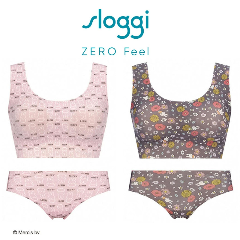 トリンプ スロギー ミッフィー 10216777　ハーフトップ＆ボーイズレングスショーツ ゼロフィール ｍiffy M・Lサイズ Triumph  sloggi ZERO FEEL G066 wt m_sale