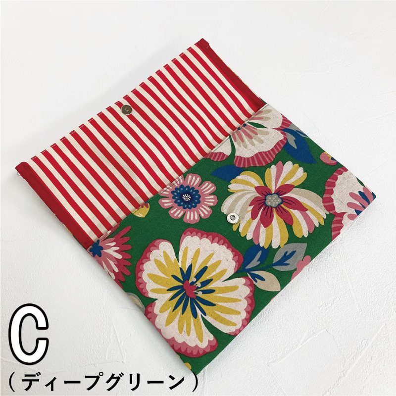 ②TUNIC チュニック花柄ペルラポーチ マダムモーパッサン 鴨居