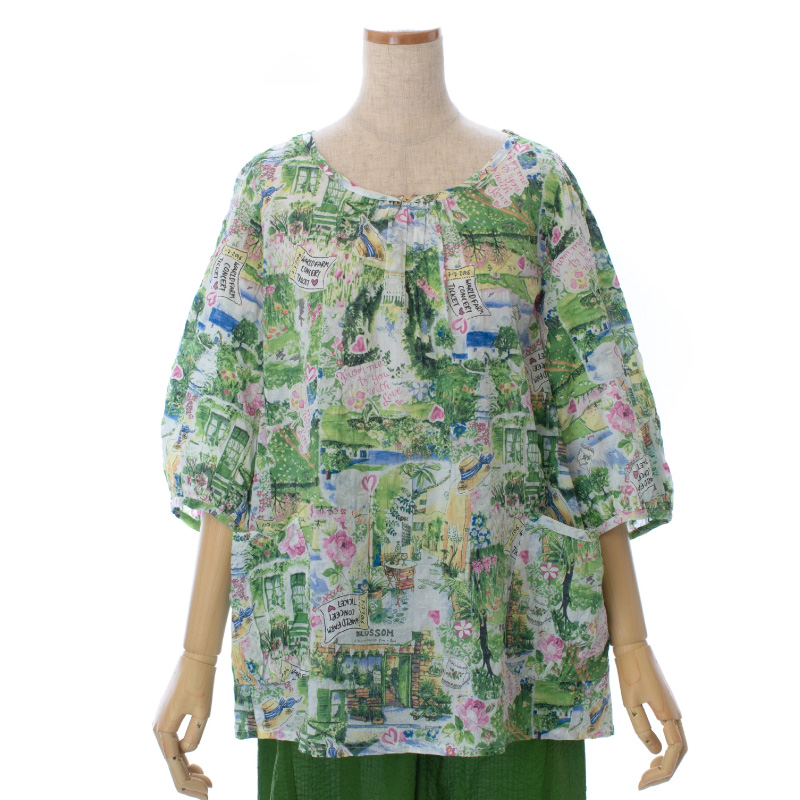 チュニック 【数量限定！ミニバックプレゼント！】 TUNIC 7分袖