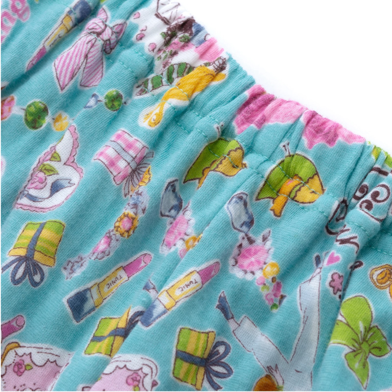 チュニック TUNIC 全開パジャマ 29344P 長袖 エッフェル塔 綿100 鴨居