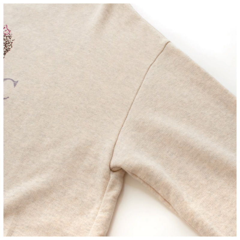 チュニック TUNIC トレーナー 6667 鴨居キャラクター アフロ 綿100