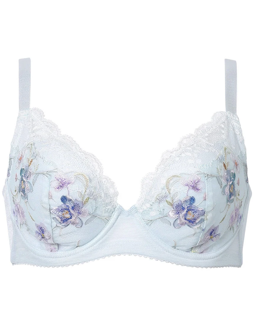 WACOAL（ワコール） ブラジャー BRB453 小さく見せるブラ レーシィ 胸