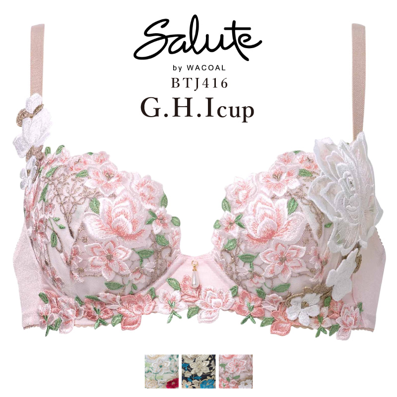 サルート 16G P-UP ブラジャーショーツセットSalute BTJ416 btj416_m1_ghi.jpg
