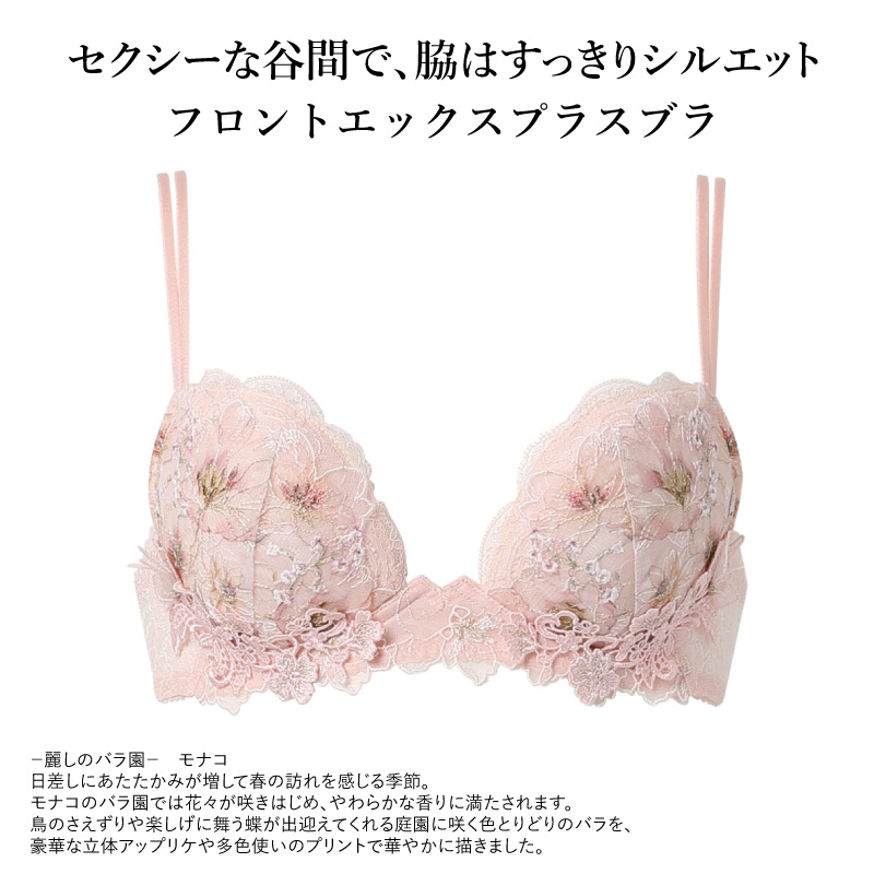 ワコール　ノエビア　ブラジャー AMPHI(ワコール) ブラジャー 「脇高・着やせシルエット」#BRAsh