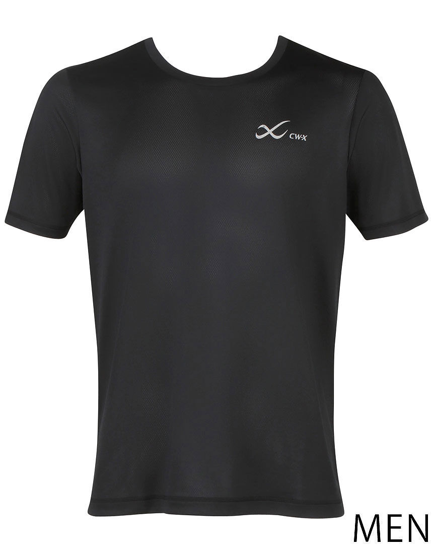 ワコール CW-X トップス DLO135 Wacoal cwx メンズ アウター 半袖 丸首 吸汗速乾 Tシャツ
