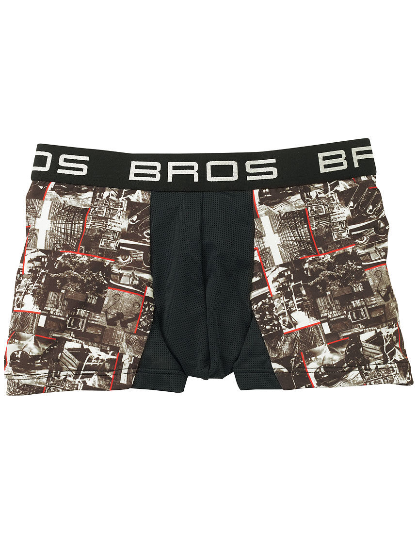 BROS メンズ ワコール ブロス ボクサーパンツ 前閉じ M L GT3810 3Y