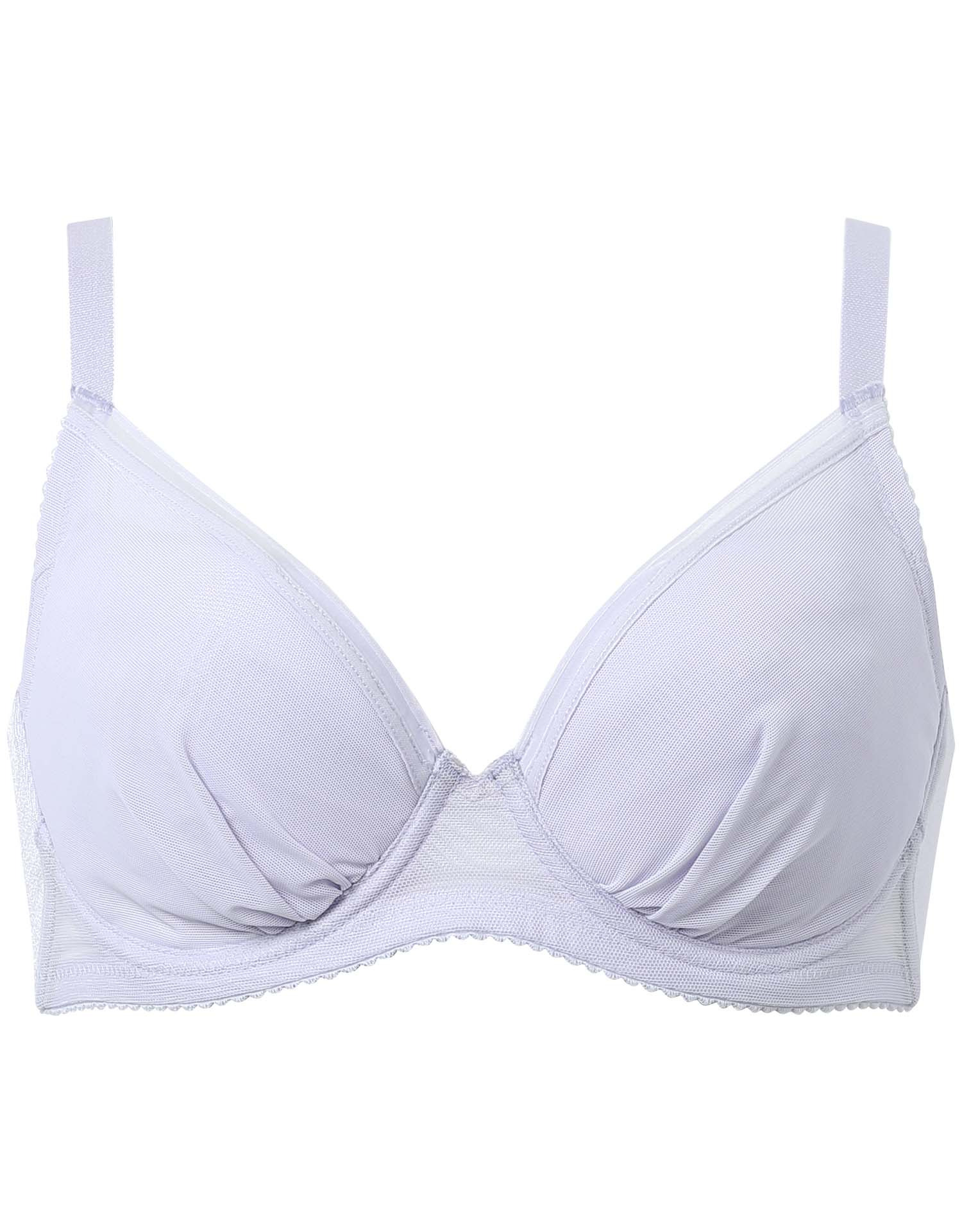 WACOAL（ワコール） ブラジャー BRB452 小さく見せるブラ シンプル 胸