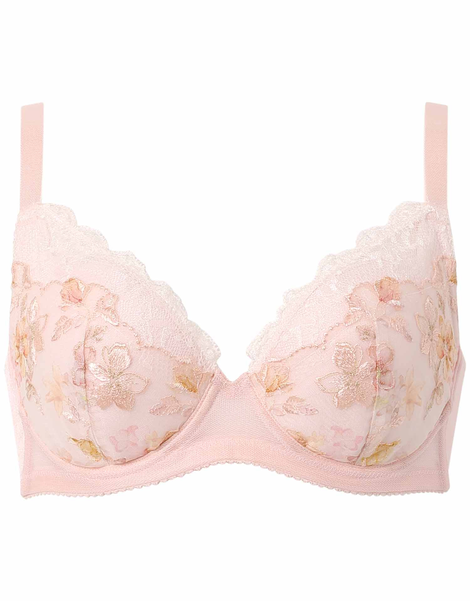 ワコール　ブラジャー3枚まとめ売り WACOAL ワコール ブラジャー BRB453 小さく見せるブラ レーシィ