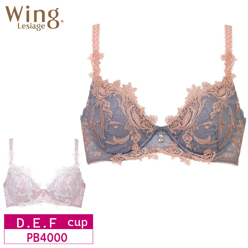 Wing ワコール ウイング レシアージュ 3/4カップブラジャー