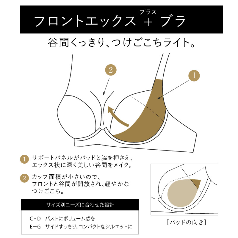 サルート（SALUTE） ワコール ブラジャー BTJ723 Wacoal salute 23